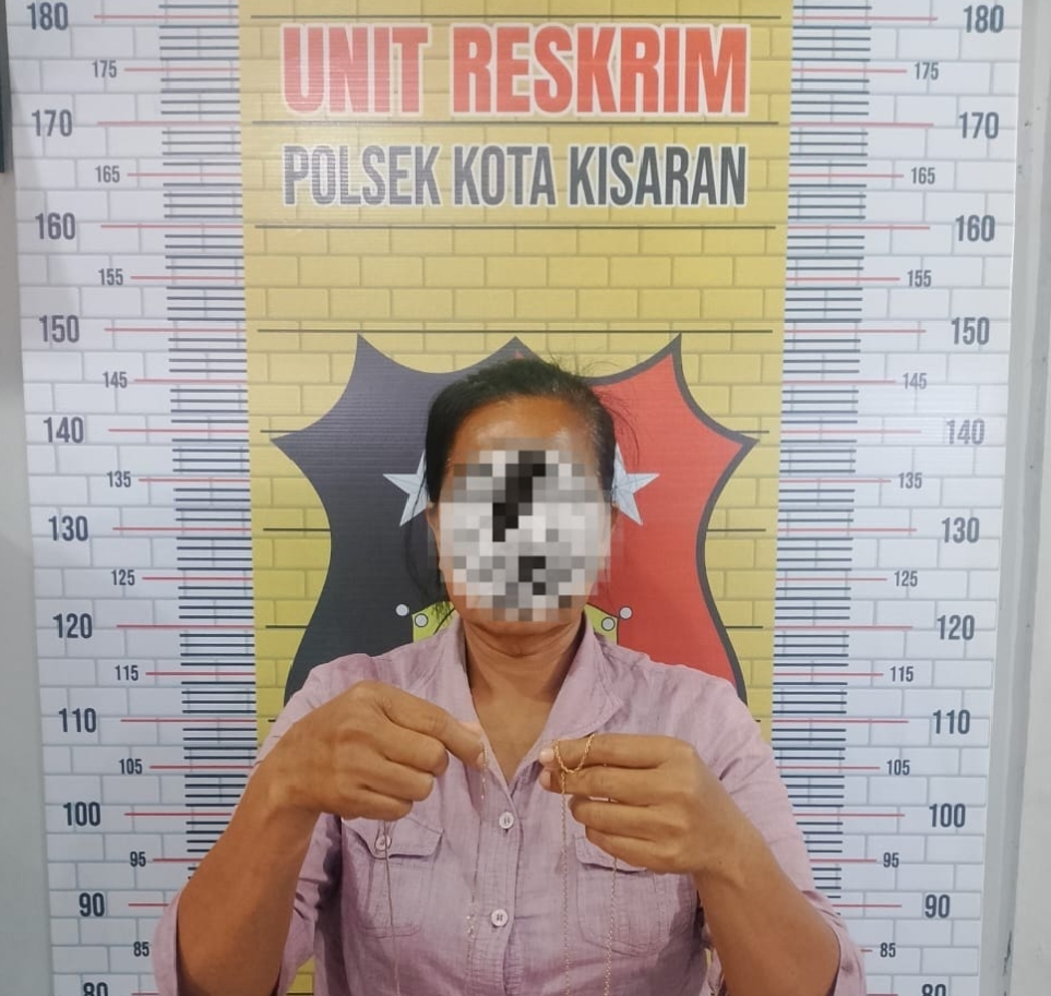 NRH Diduga Pelaku Pencurian Ratusan Juta Diringkus Polsek Kota Kisaran 