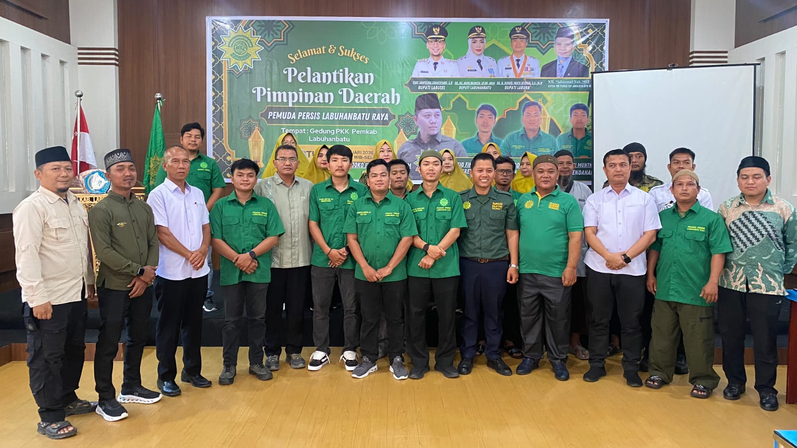 Sah! Amiruddin Siregar Dilantik Jadi Ketua Pemuda PERSIS Labuhanbatu Raya, Ketum Sumut: Jaga Istiqamah Dakwah!