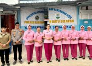 Sinergitas Polri dan Bhayangkari, SPPG 1 Kemala Bhayangkari Labusel Bagi Takjil di Kampung Rakyat